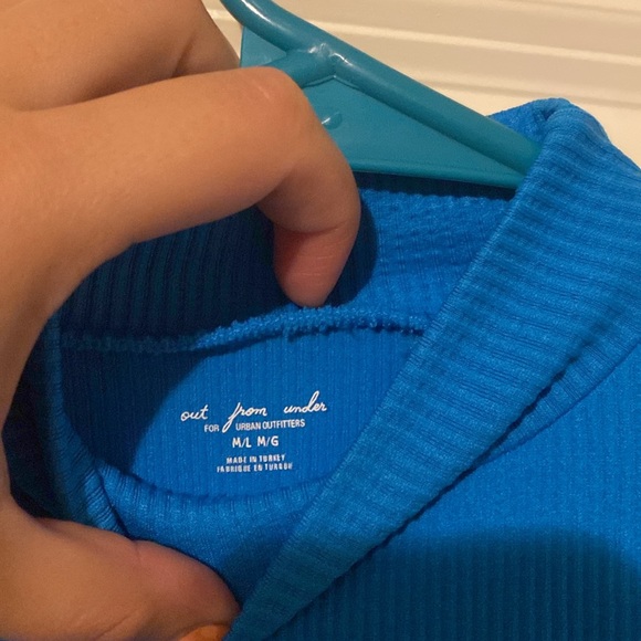 UO Blue Baby Tee - Picture 3 of 3